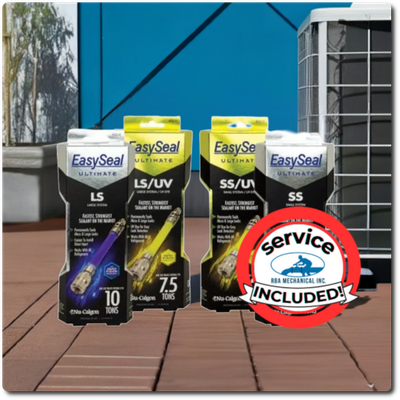 Air Conditioner Dye Injection with Leak Sealant (410A refrigerant included)