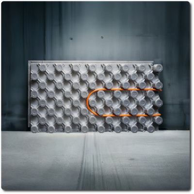 Amvic Ampex 2015F Insulated Radiant Heating Pex Panel, 2X4 R10 Amvic Ampex 2015F Insulated Radiant Heating Pex Panel, 2X4 R10