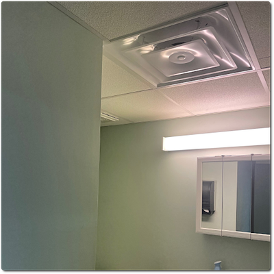 HVAC Duct Work Renovation with Diffusers and Return Air