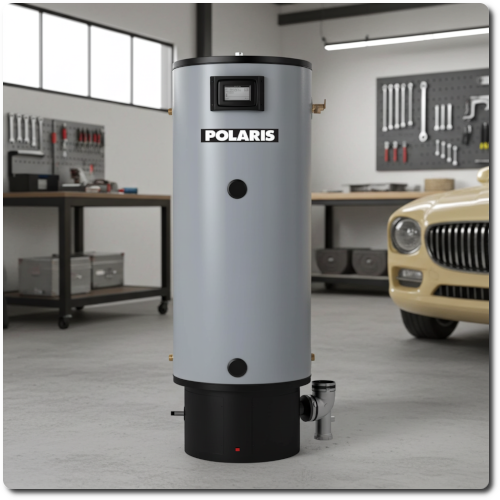 Incl. Inst - Johnwood Polaris 50 U.S. Gal, 130,000 btu Water Heater, NG (direct replacement)