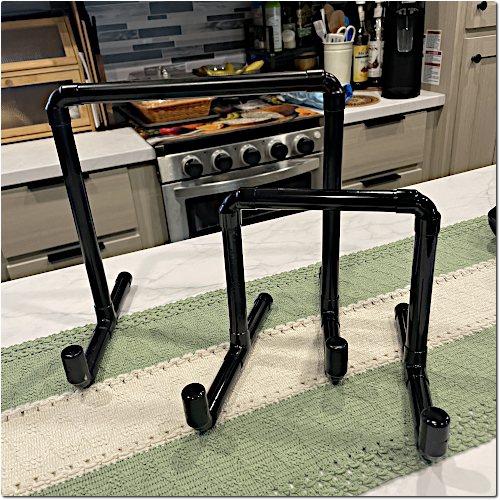 Pipe Art: Recipe Book Stand, Heavy Duty Pipe Art: Recipe Book Stand, Heavy Duty