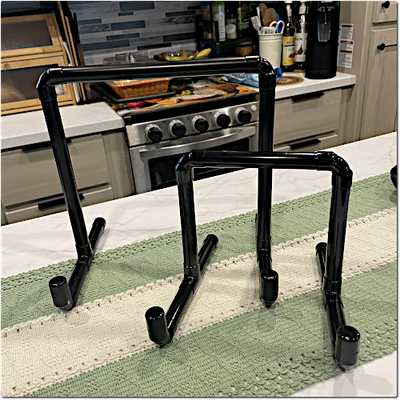 Pipe Art: Recipe Book Stand, Heavy Duty Pipe Art: Recipe Book Stand, Heavy Duty