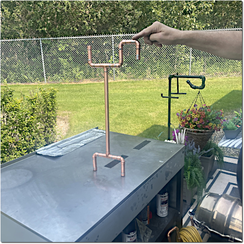 Pipe Art: Power Cord Organizer