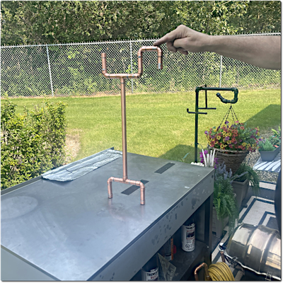 Pipe Art: Power Cord Organizer Pipe Art: Power Cord Organizer