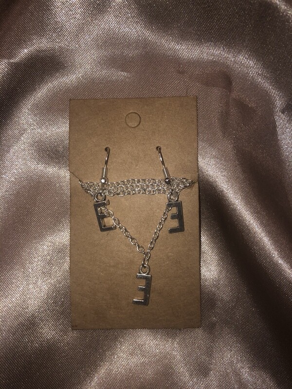 Earrings and necklace set