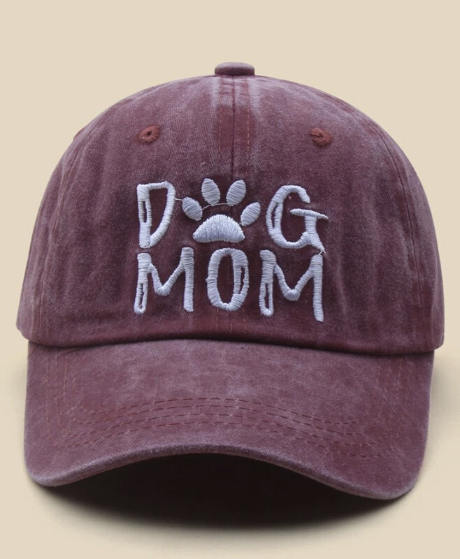 Dog Mom Baseball Cap