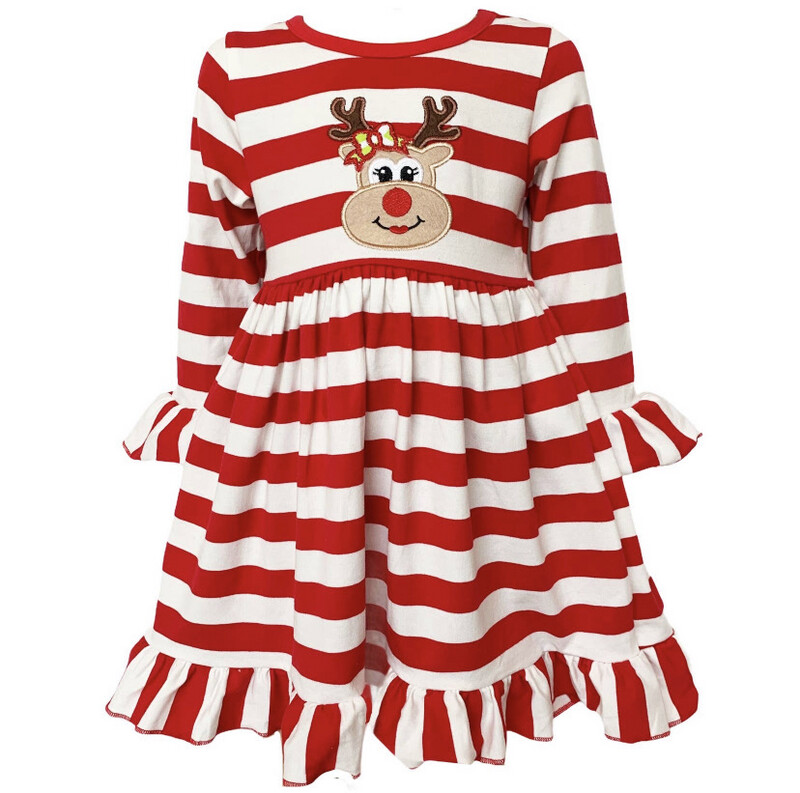 Rudolph Christmas Swing Dress