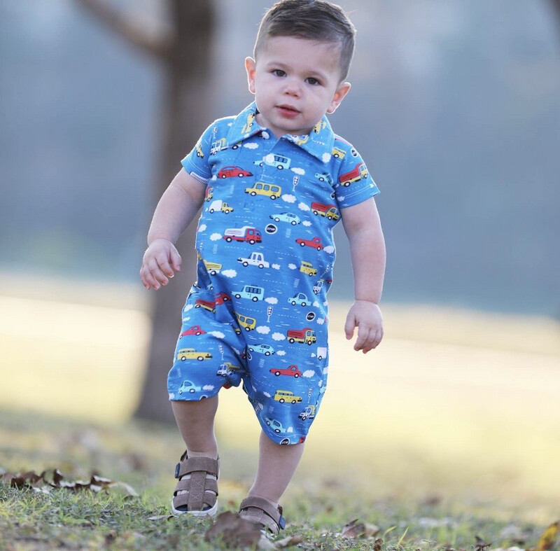 Cars And trucks Playsuit