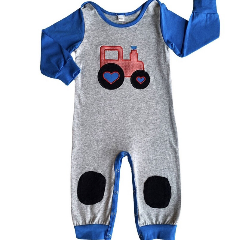 Cotton Truck  Romper