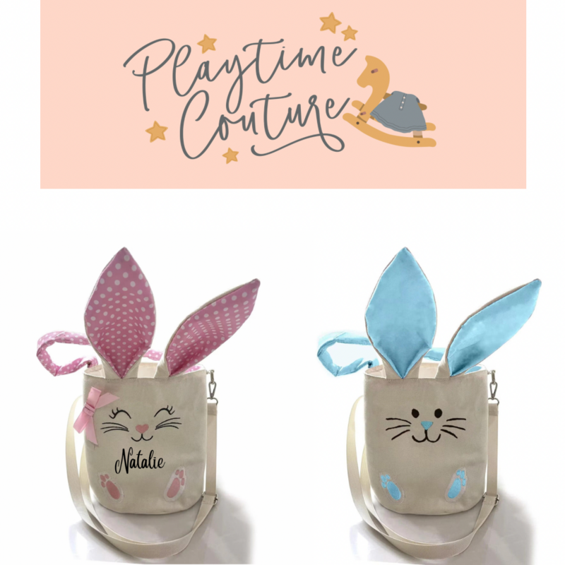 Embroidered Easter Basket