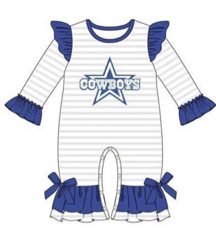 Dallas Cowboy Romper