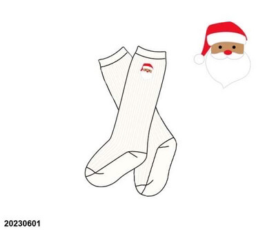 Coco Claus socks Pre- order