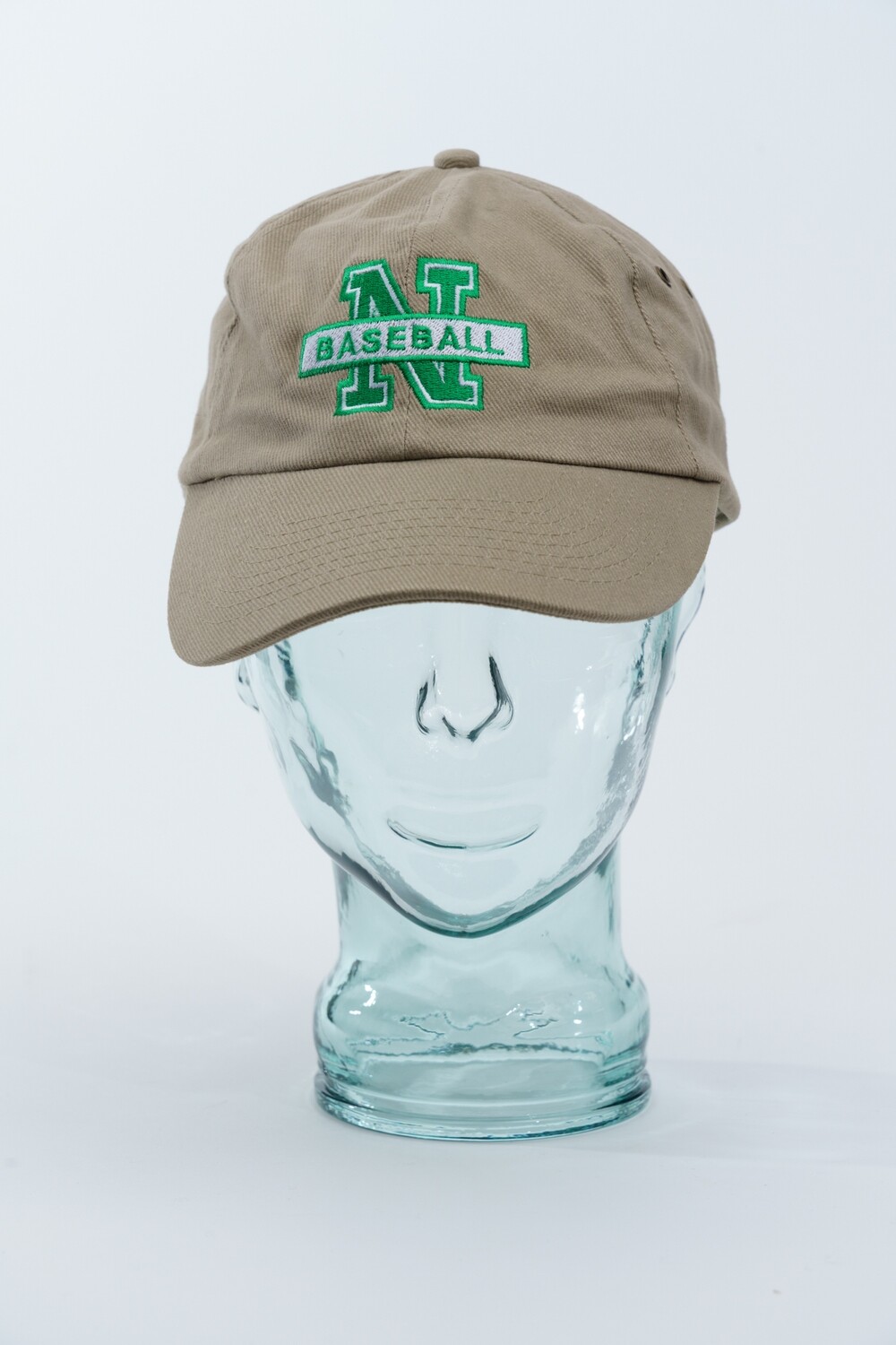 Hat with N Baseball-Khaki