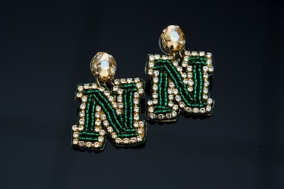 Beaded or Jeweled Earrings