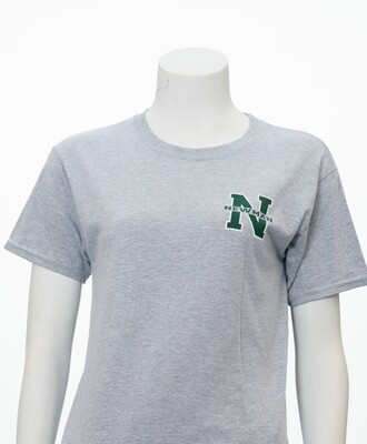 Newman "N" T-shirt-back and front