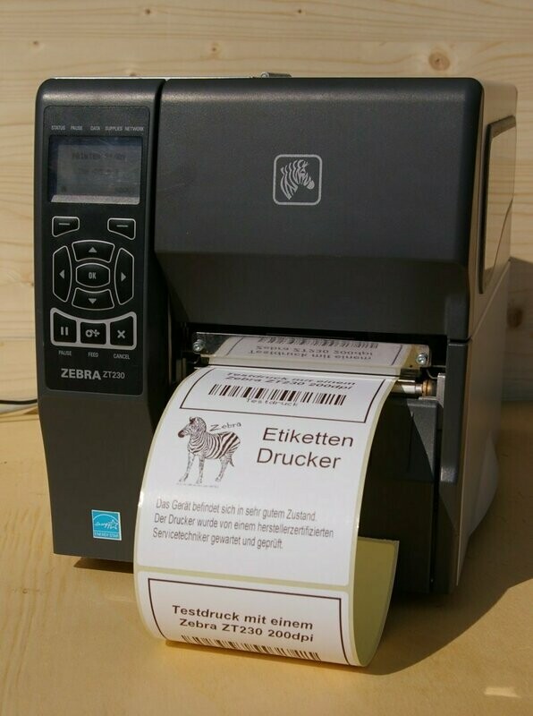 Zebra Thermotransfer / direkt Etikettendrucker  ZT23042-T0E200FZ