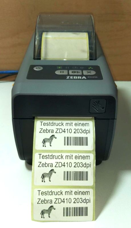 Zebra ZD410 Thermodirekt Etikettendrucker ZD41022-D0EE00EZ