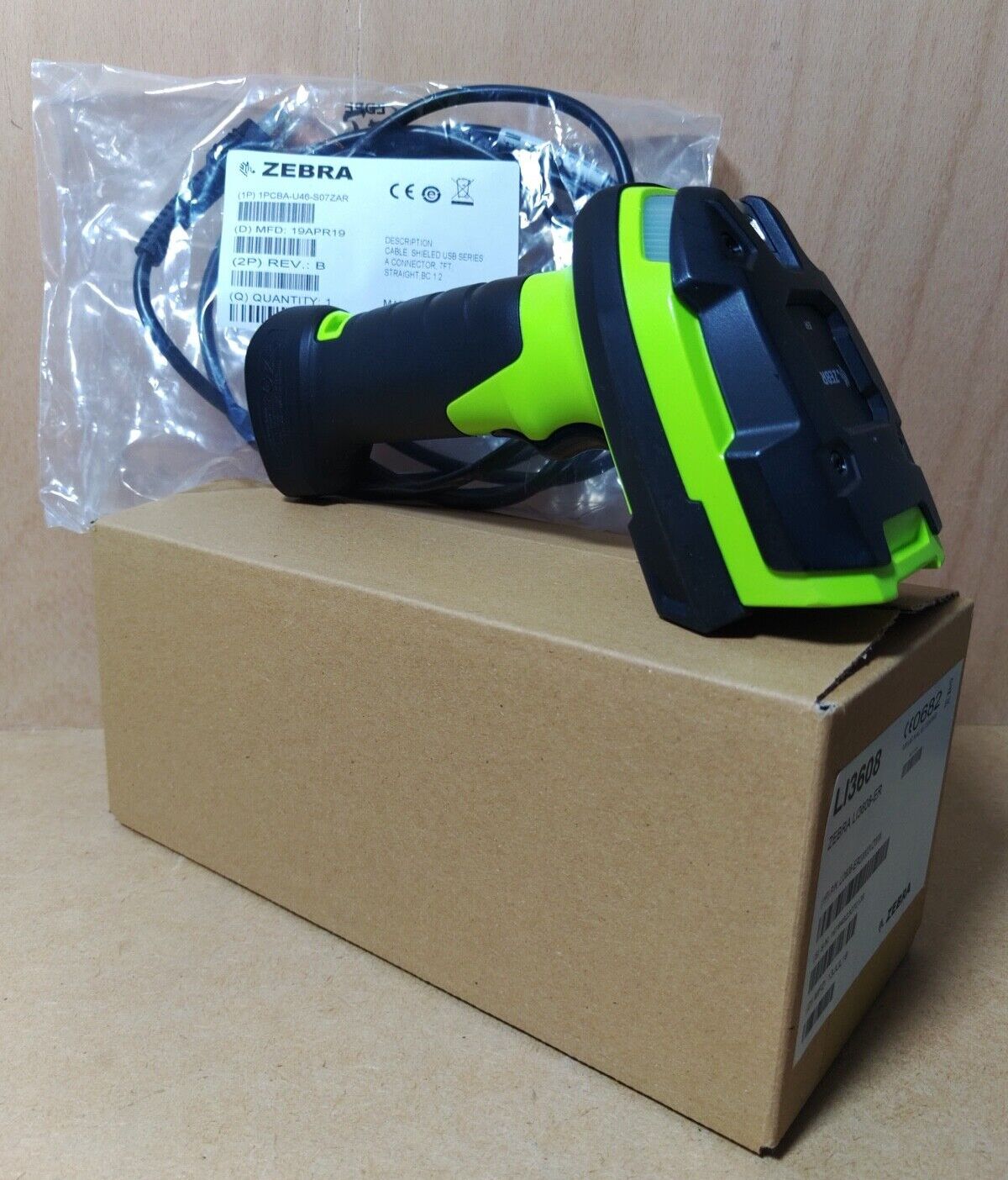 Zebra Scanner LI3608-ER20003VZWW incl. CBA-U46-S07ZAR