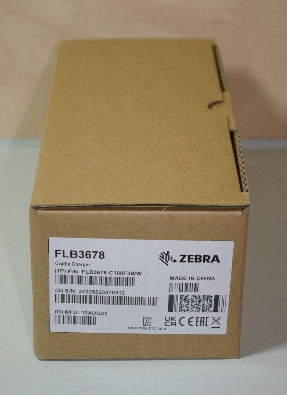 Zebra Lade -Übertragungsstation ForkLift Cradle FLB3678-C100F3WW für DS / LI3678