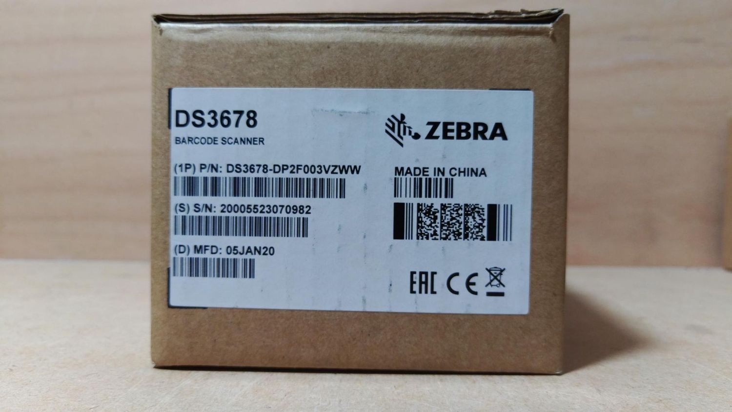 DS3678-DP2F003VZWW Zebra DPM Scanner incl. Akku