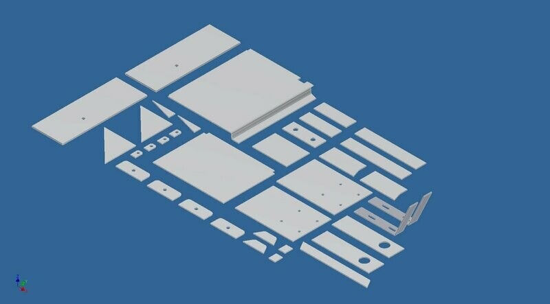 MX5 Haynes Roadster Complete Chassis Plates Pack