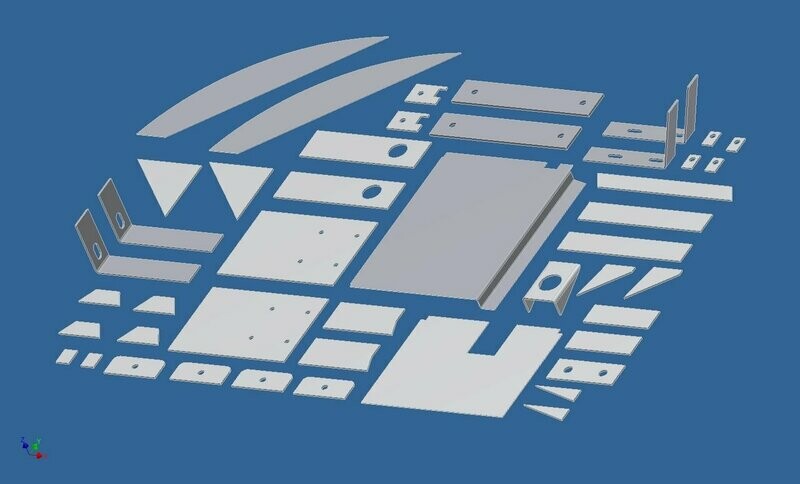 Haynes Roadster Complete Chassis Plates Pack