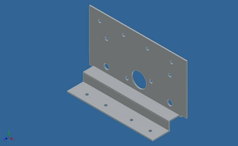 Haynes Roadster Sierra Master Cylinder Pedal Box Back Plate