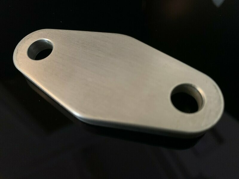 Aluminium Pinto Fuel Pump Blanking Plate