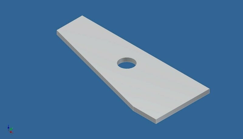 GM2 Haynes Roadster Gearbox Mounting Chassis Plate