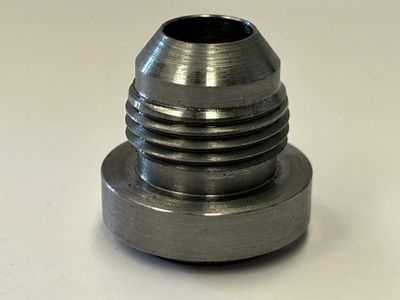 AN-8 EN8 Medium Carbon Steel Weld On Male Hose Fitting Bung