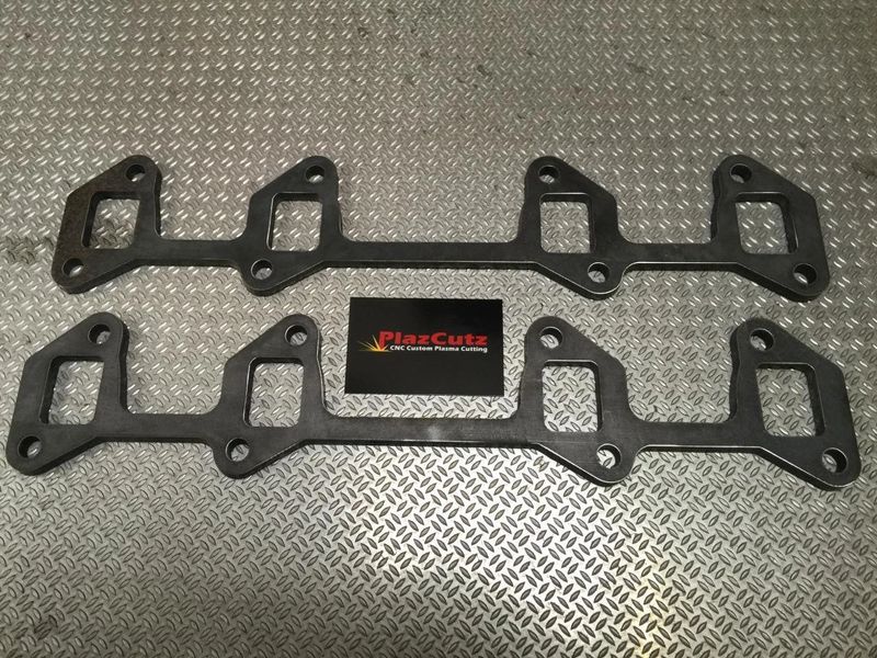Rover V8 Exhaust Manifold Flange Plates