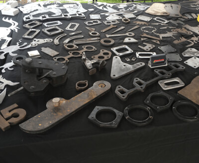 CNC Plasma Cut Steel Plates & Metal Parts