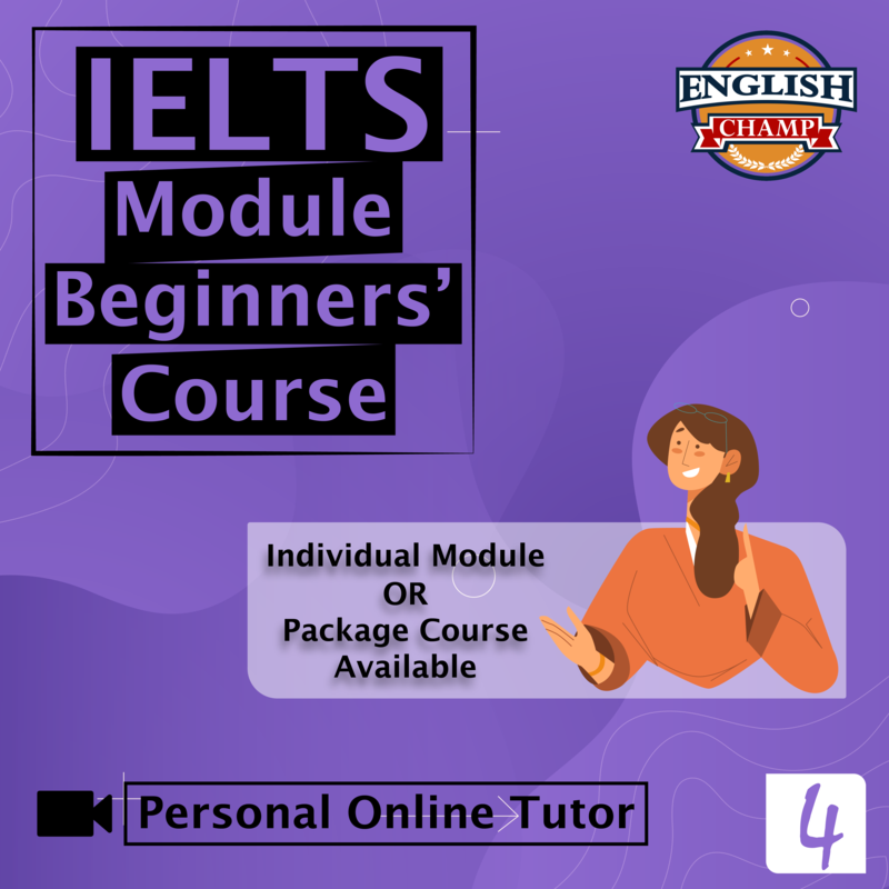 IELTS Writing- Beginners Course (GT/Ac)
