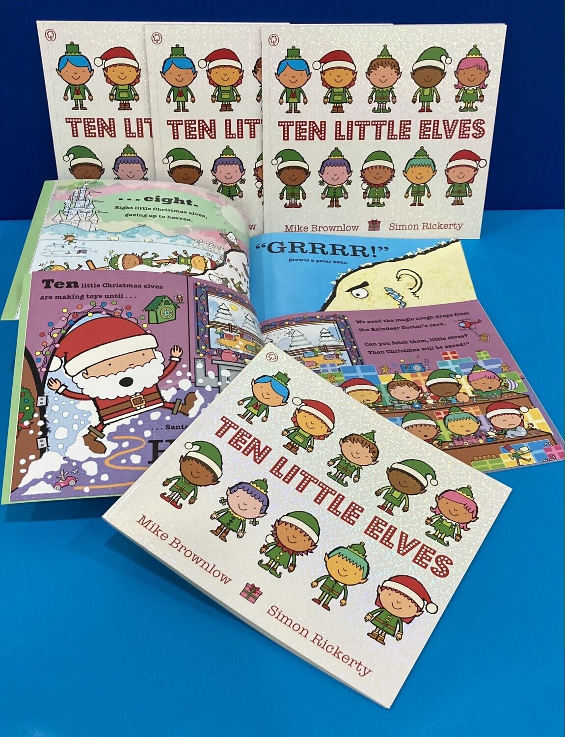 2025 Ten Little Elves Paperback Book