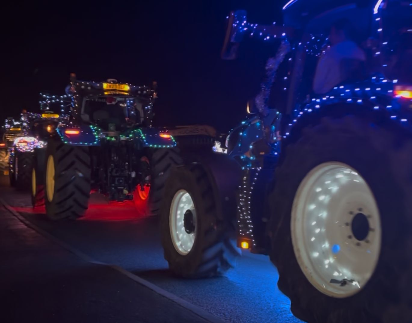 2026 Friday 11 December 6pm Atherstone Tractor Run Charity Event