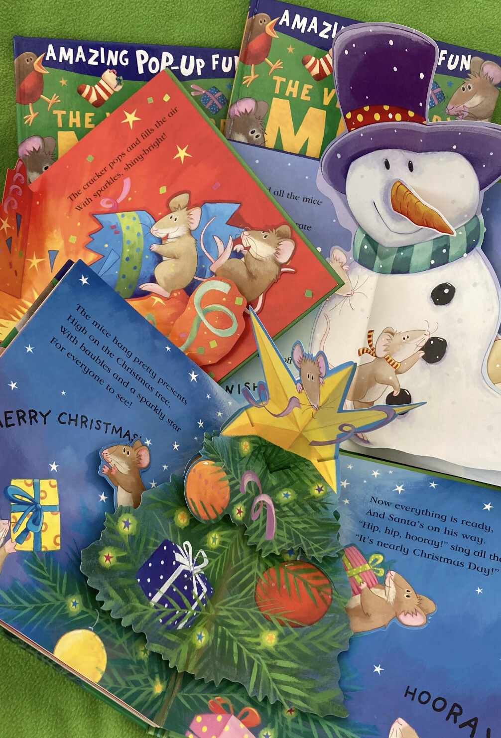 2026 The Very Merry Mice Pop-Up Book
