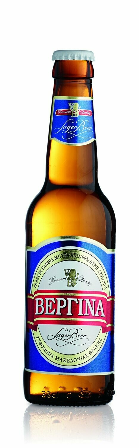 Premium Lager", Vergina Beer - "Macedonian Thrace Brewery" - 0,33l