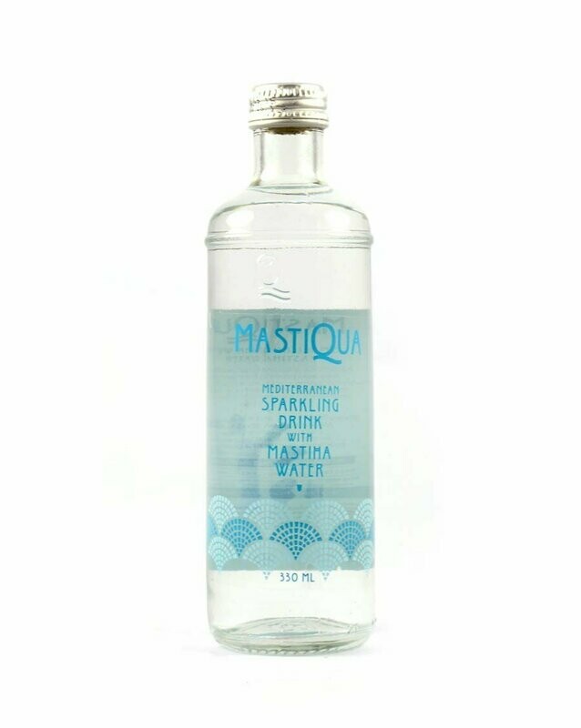 Griechisches Sprudelwasser mit Mastix - "Nero me Mastiha",  "MastiQua" - 330ml