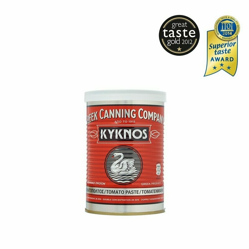 Tomatenpuree dubbel geconcentreerd (28-30%) (410 g) Kyknos