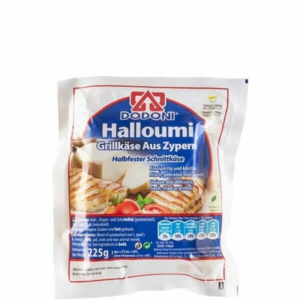 Zypriotischer Halloumi Grillkäse (225g) Dodoni