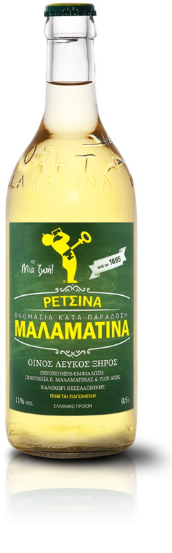 Retsina Malamatina (500ml)