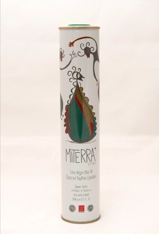 "Kritiko Elaiolado", Cretan Extra Virgin Olive Oil (0,5lt) - "MiTerra"