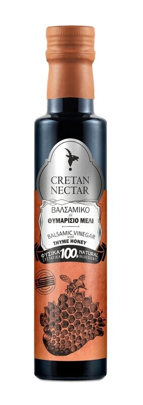 Classic Balsamic Vinegar with Thyme Honey - "Cretan Nectar" - 250ml