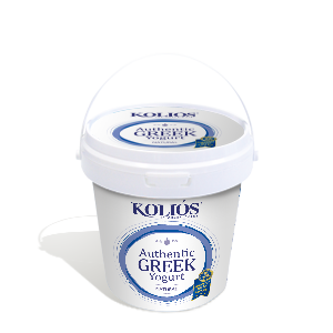 Real Greek yogurt made from fresh, pasteurized milk and yogurt culture - Kolios - 10% fat - 1kg