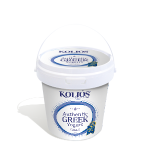 Echter Griechischer Joghurt aus frischer, pasteurisierter Milch und Joghurtkultur - Kolios - 10% Fett - 1kg