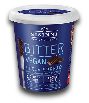 Vegan Mpiter Krema Kakao - Vegan Bitter Cocoa Spread - "Sisinni" - 400g