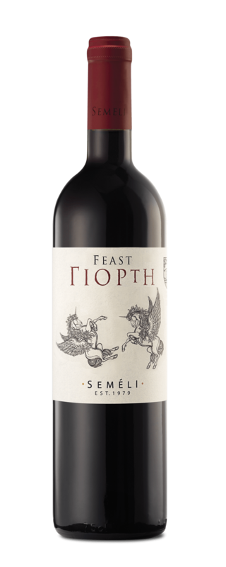 SEMELI FEAST RED - Agiorgitiko from Nemea - dry - 0,75l