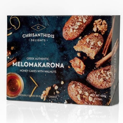 MELOMAKARONA MIT HONIG & WALNÜSSEN 430G