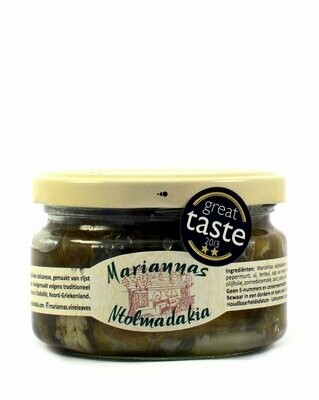 "Ntolmadakia - Dolmades", Handgemachte Weinblätter & Reisröllchen - "Marianna's" Nettogewicht: 200 g