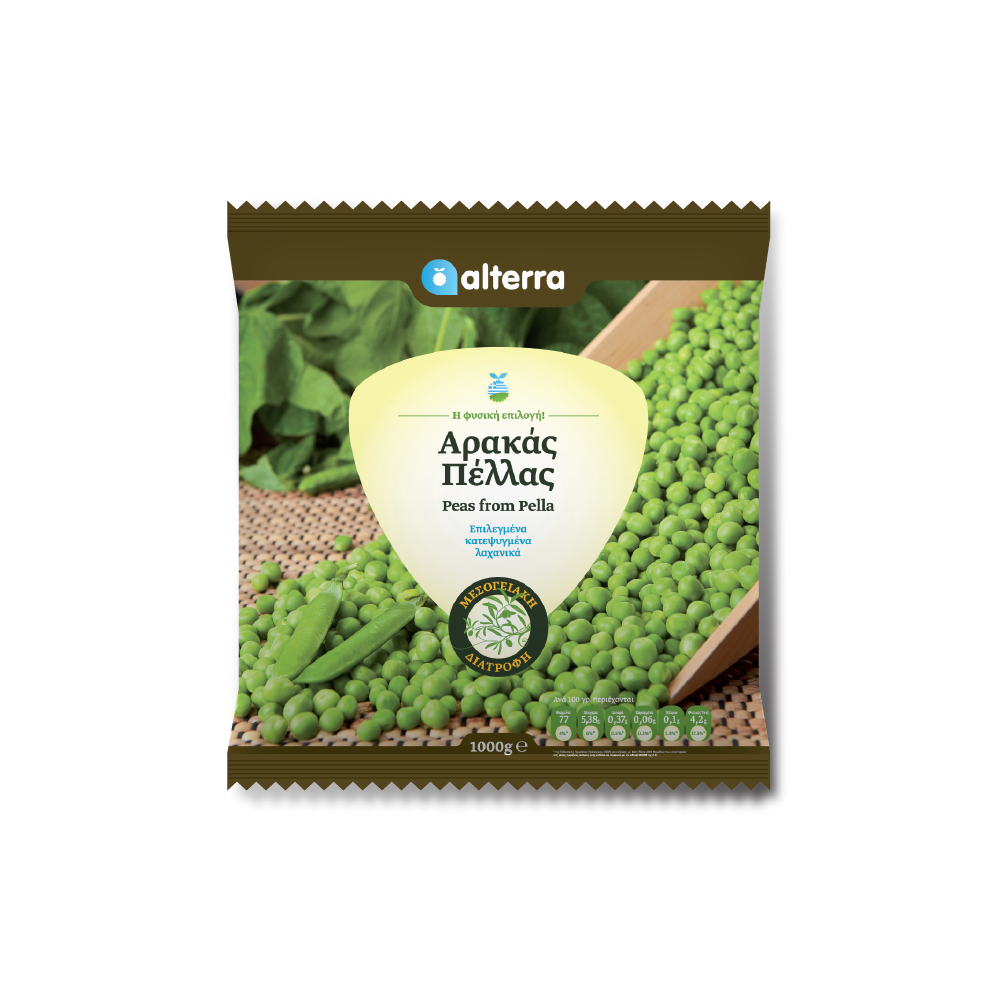 Erbsen 1kg tiefgekuehlt - frozen